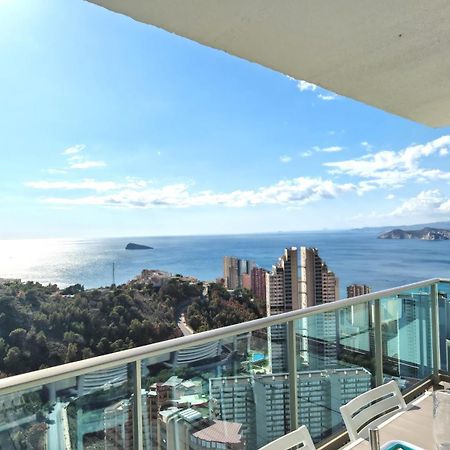 Skyline 31 Terraza Privada Con Vistas Al Mar Apartment Benidorm Bagian luar foto