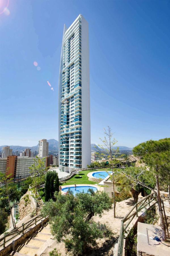Skyline 31 Terraza Privada Con Vistas Al Mar Apartment Benidorm Bagian luar foto